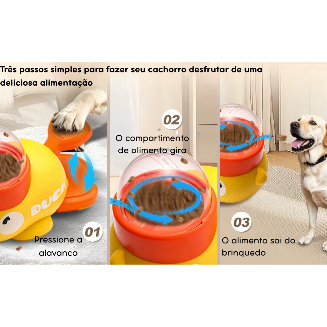 Alimentador Automático Inteligente para Cães e Gatos – Grande Capacidade, Distribuição Programada e Base Antiderrapante