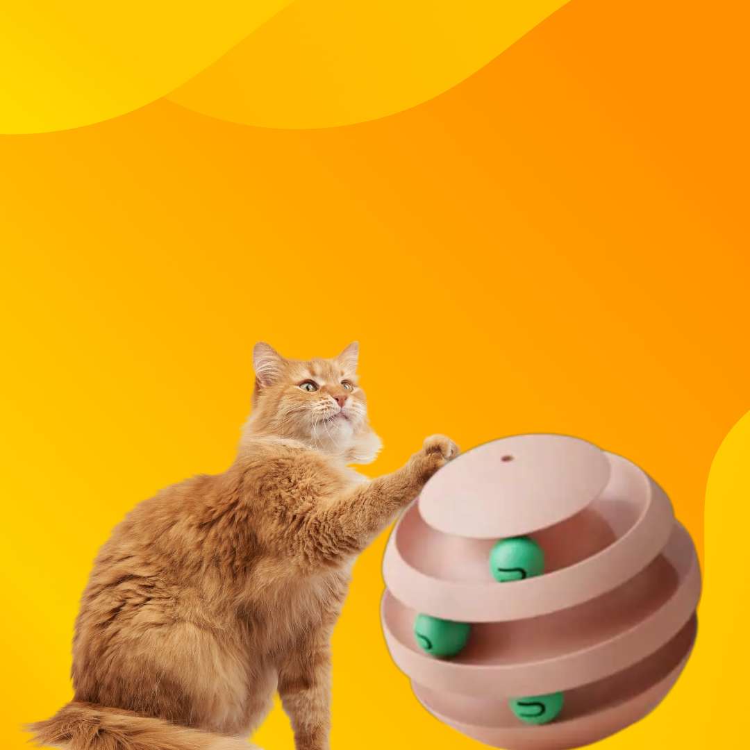Bola Interativa para Gatos – Brinquedo Labirinto Estimulante