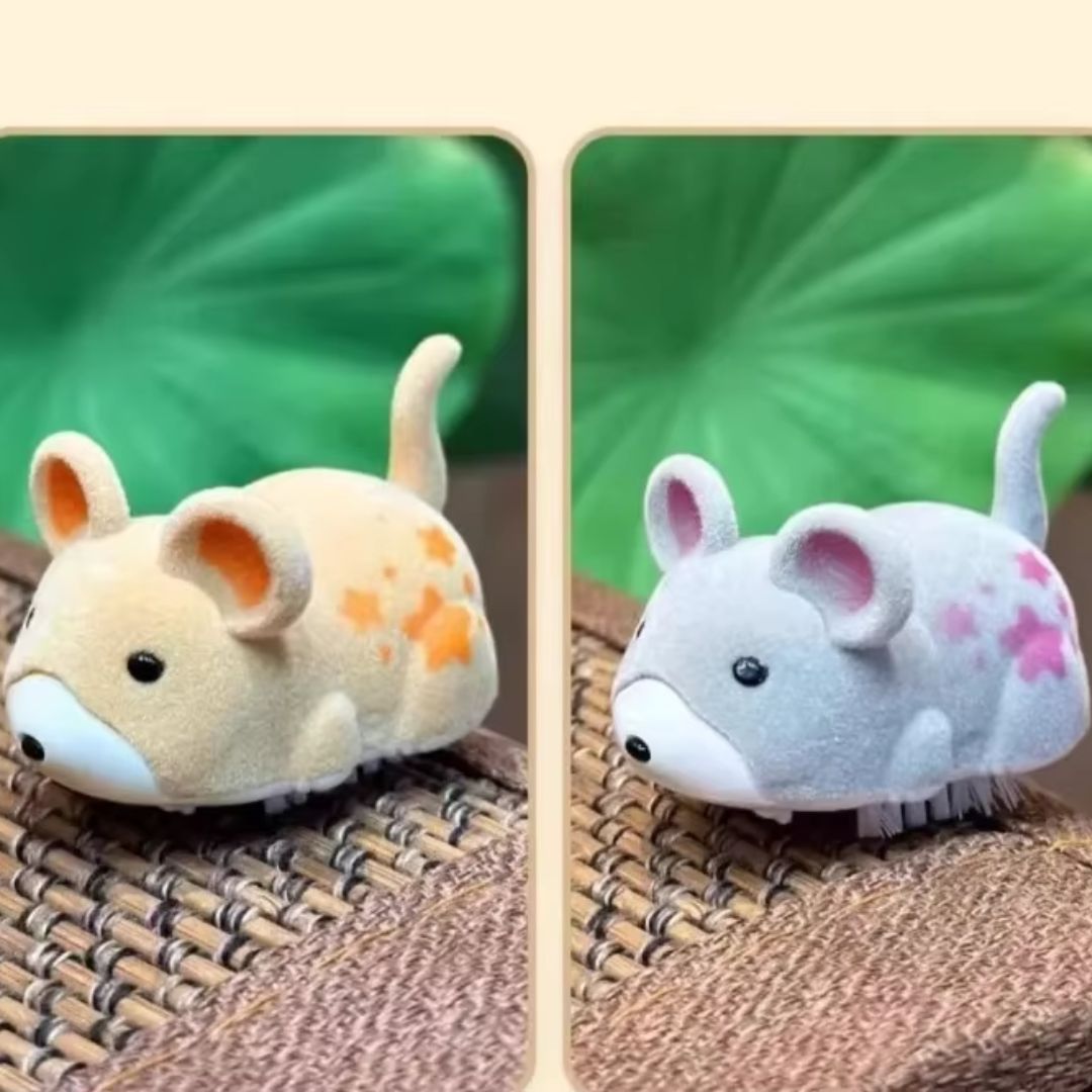 Brinquedo Eletrônico para Gatos | Ideal para Gatinhos Ativos | Estimula o Instinto de Caça e o Exercício Diário | Ratinho Automático com Movimento Vibratório