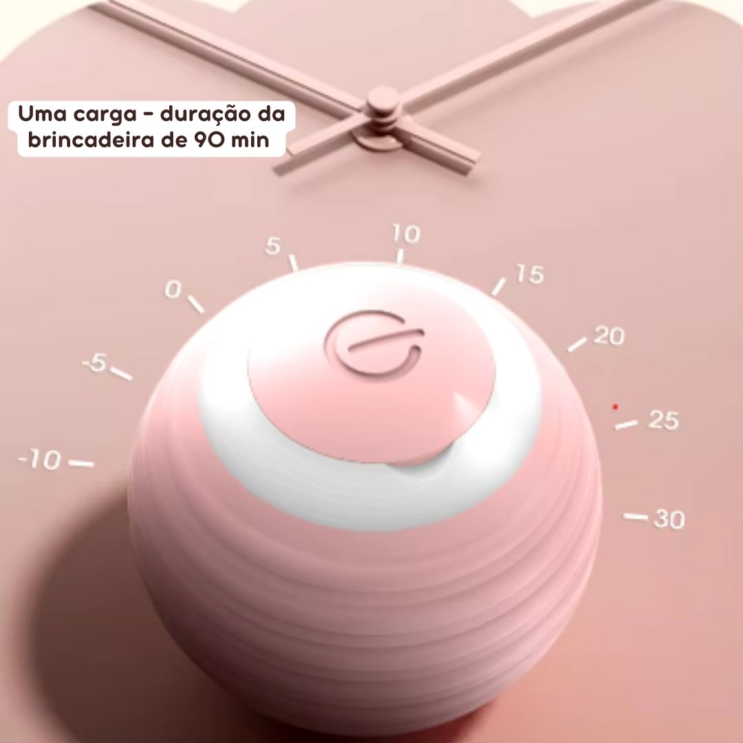 Bola Inteligente Interativa para Pets – Estímulo Físico e Mental com Carregamento USB