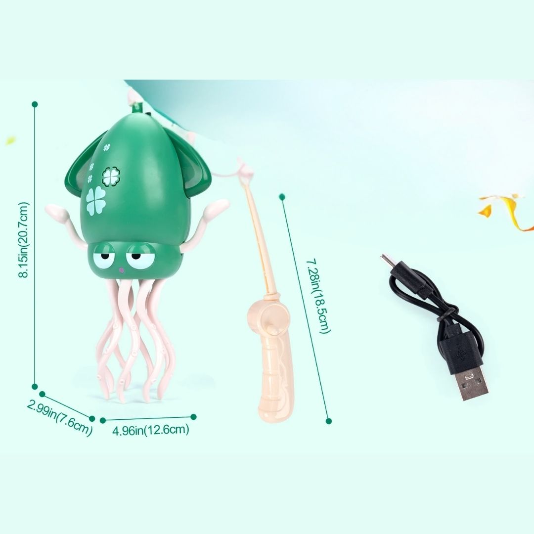Polvinho Dançarino Interativo para Pets – Brinquedo com Luzes, Música e Movimento Automático