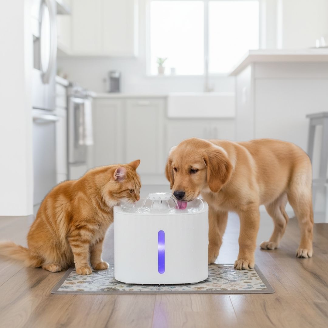 Bebedouro Fonte Automático 3L para Pets velú pet
