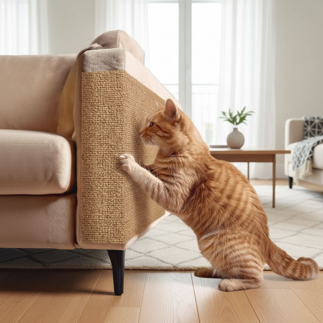 Carpete Arranhador para Gatos – Protege Sofás e Cadeiras