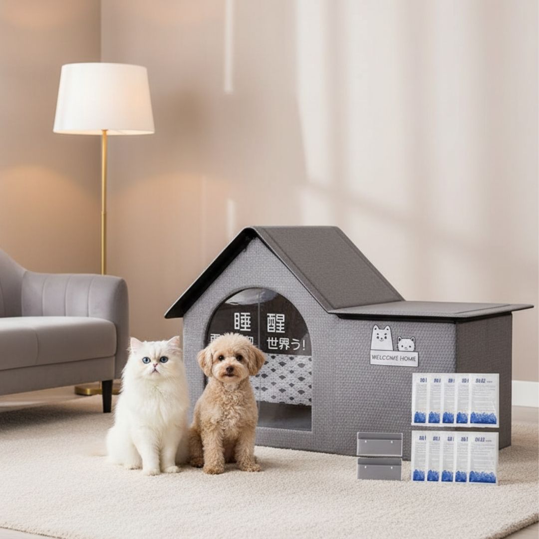 Casa Resfriada para Pets – Conforto em Dias Quentes para Cães e Gatos