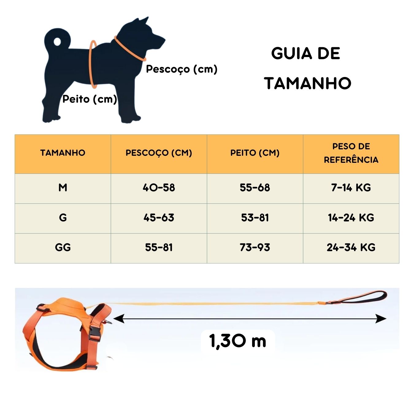 Coleira com Guia Embutida para Pets - Acessório Prático para Cães e Gatos que Facilita os Passeios com Conforto e Segurança