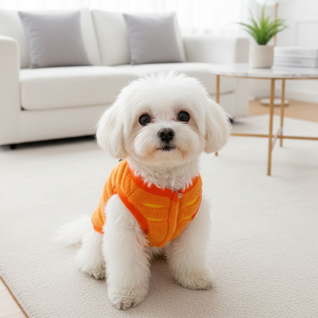 Fantasia de Cenoura para Cães e Gatos