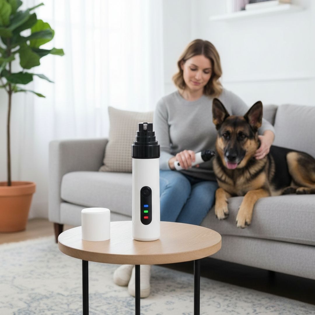 Lixador de Unhas Elétrico Recarregável | Recarregável via USB e Fácil de Usar