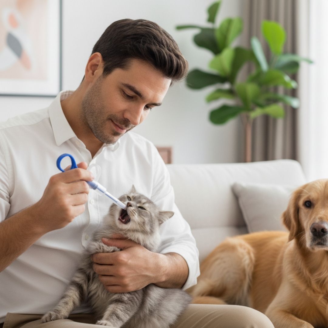 Seringa Aplicadora de Remédios para Pets | Fácil para Comprimidos e Líquidos