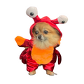 Fantasias para Cães e Gatos | Para Pets de Todos os Tamanhos | Perfeitas para Festas e Fotos | Modelos como Médico, Policial, Astronauta, Cowboy, Pirata, Morcego, Caranguejo e Mula sem Cabeça | Confortáveis, Criativas e Ajustáveis