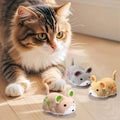 Brinquedo Eletrônico para Gatos | Ideal para Gatinhos Ativos | Estimula o Instinto de Caça e o Exercício Diário | Ratinho Automático com Movimento Vibratório