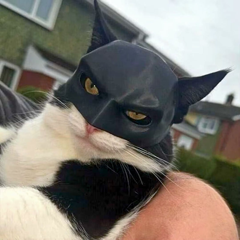 Máscara Batman Para Gatos