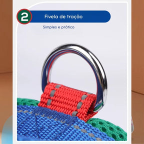 Coleira Peitoral Estilo Sela para Cães Pequenos, Médios e Grandes | Ideal para Caminhadas Seguras ao Ar Livre | Distribui a Pressão Sem Machucar | Ajustável e Confortável