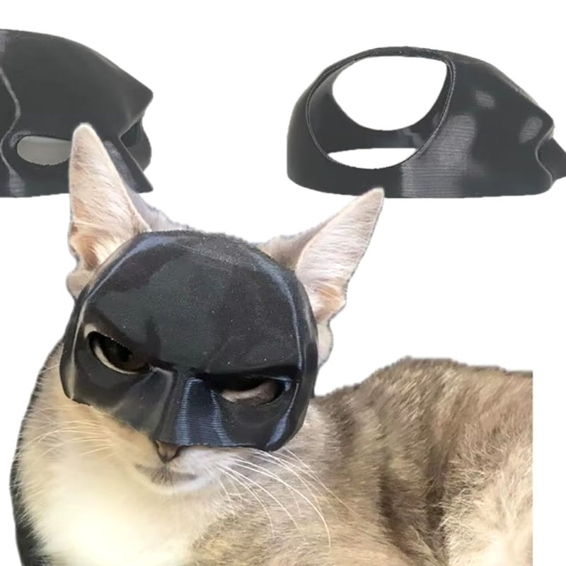 Máscara Batman Para Gatos