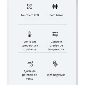 Secador para Pets com Controle de Temperatura | Ideal para Tutores de Cães e Gatos | Seca e Remove Pelos Soltos com Facilidade | Botão de Expulsão de Pelos nas Cerdas