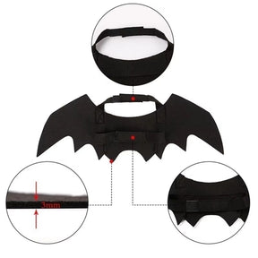 Fantasia de Asas de Morcego para Gatos e Cães – Conforto, Estilo e Diversão para Festas e Halloween