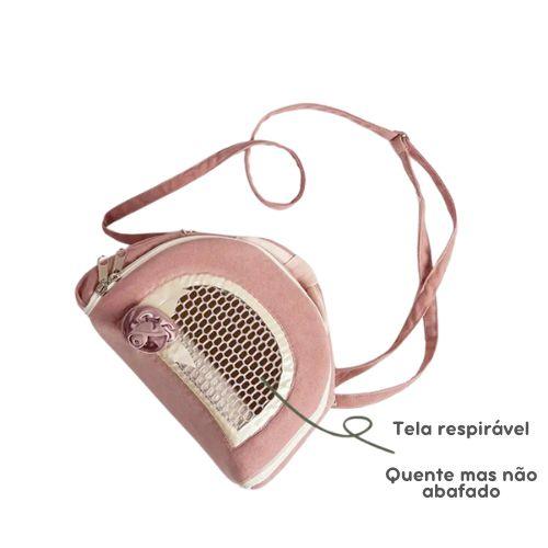 Bolsa de Transporte Aconchego para Roedores: Acessório Confortável para Pequenos Animais de Estimação, Ideal para Viagens e Passeios, Com Design Aconchegante e Seguro