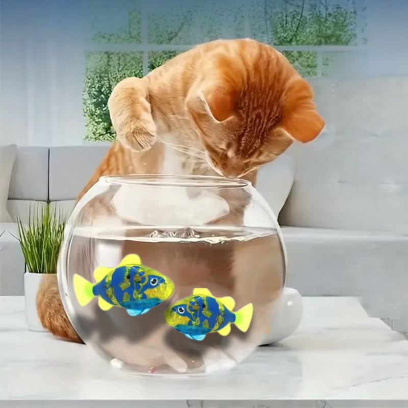 Peixe Elétrico com Movimento para Gatos - Brinquedo Interativo que Estimula e Reduz o Tédio