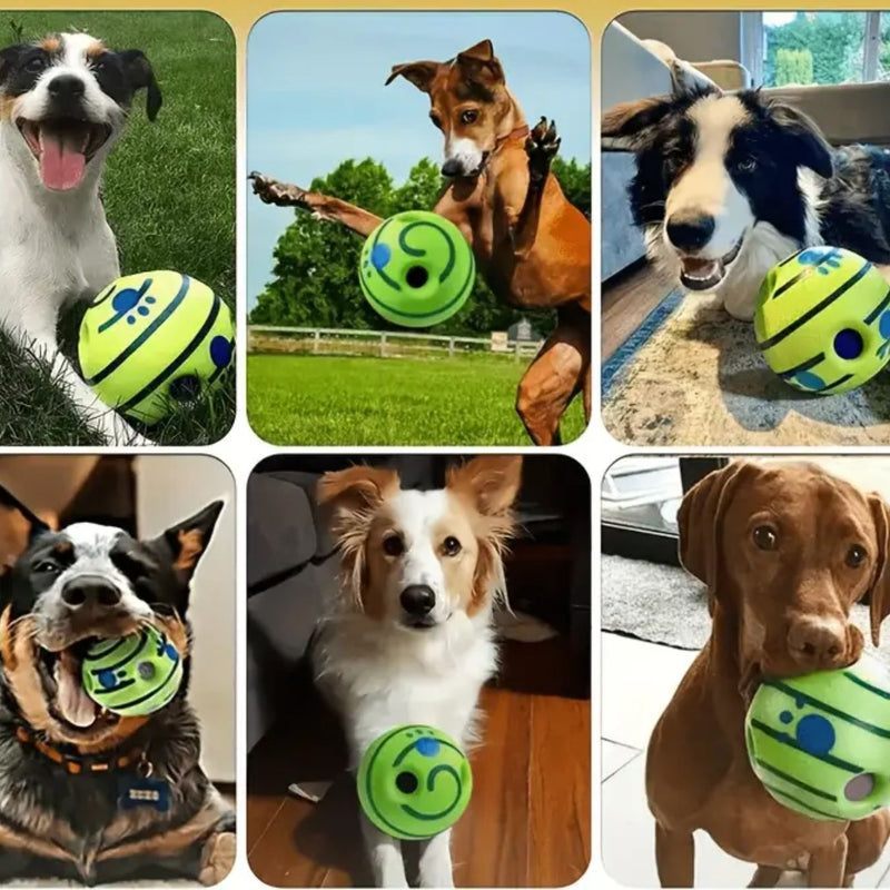 Bola Wobble Toy: Brinquedo Interativo para Cães e Gatos, Projetado para Estimular a Curiosidade e a Diversão