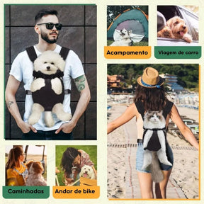 Mochila Para Transporte Sling Para Pets