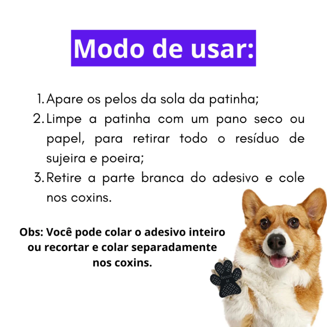 Protetor de Patas PetSafe™ | Antiderrapante e Respirável para Cães e Gatos