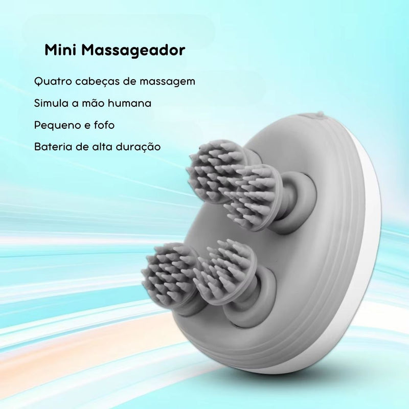 Massageador Elétrico Portátil para Pets Ansiosos – Alívio Imediato de Estresse com Uso Seco e Molhado