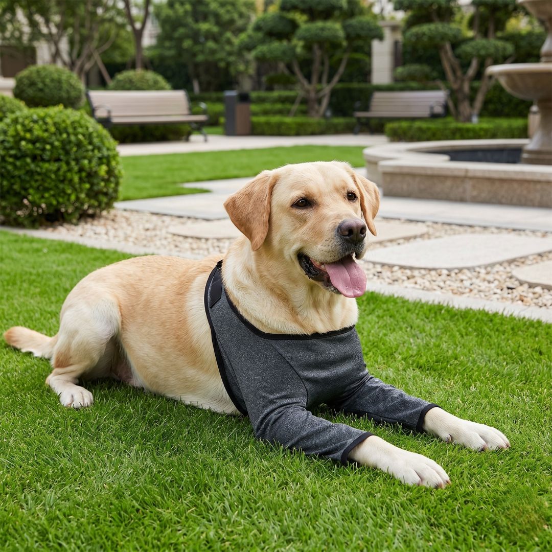 Protetor de Cotovelos Ortopédico para Cachorro – Protege Cotovelos, Feridas e Higromas