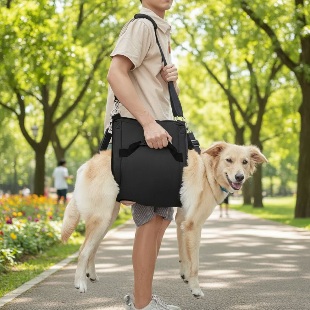 Tipoia de Suporte e Transporte para Cães