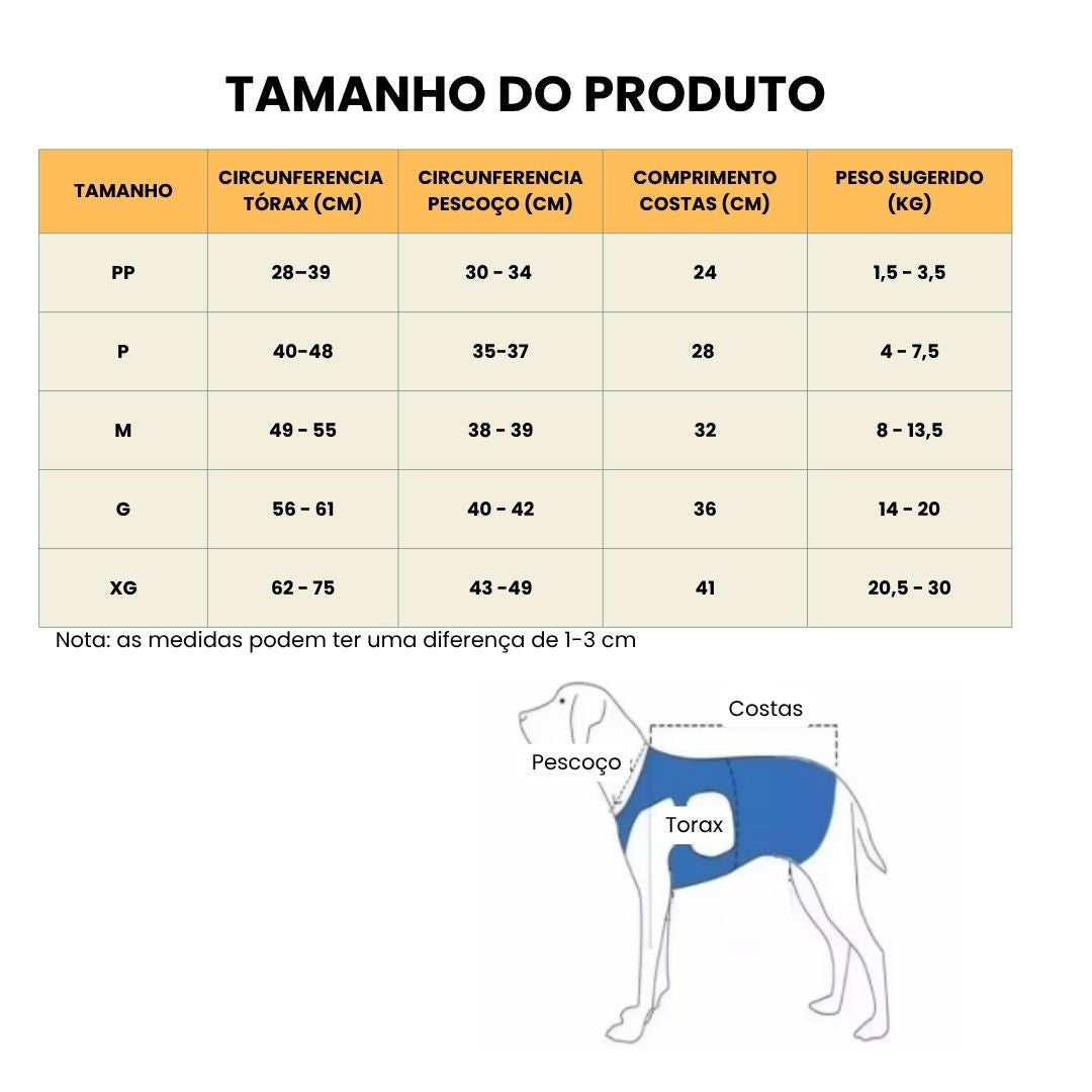 Peitoral de Suporte Ortopédico para Cães e Gatos com Mobilidade Reduzida