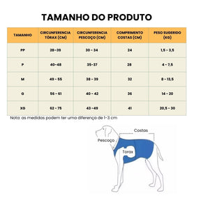 Peitoral de Suporte Ortopédico para Cães e Gatos com Mobilidade Reduzida