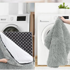 Cama Ortopédica de Pelúcia para Cães – Conforto e Alívio da Dor VELÚ PET