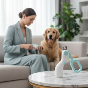 Cortador de Unha com LED para Pets – Corte Seguro
