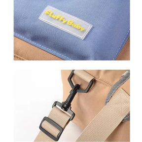 Bolsa de Transporte Expansível para Gatos e Cães – Mochila de Viagem com Túnel Expansível e Alças Ajustáveis para Conforto e Praticidade