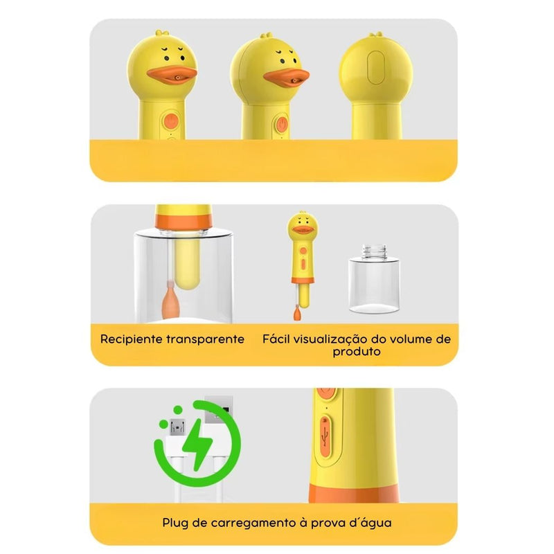 Dispenser Elétrico de Shampoo para Banho de Pets | Ideal para Cães e Gatos | Facilita a Aplicação Uniforme de Shampoo Durante o Banho | Design Compacto e Fácil de Usar