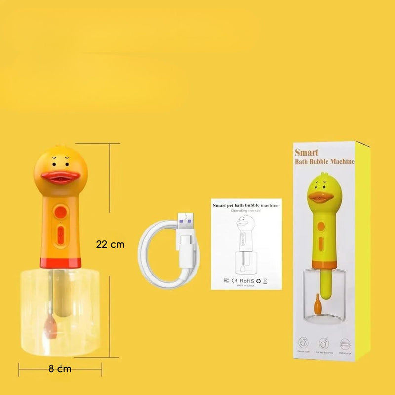 Dispenser Elétrico de Shampoo para Banho de Pets | Ideal para Cães e Gatos | Facilita a Aplicação Uniforme de Shampoo Durante o Banho | Design Compacto e Fácil de Usar