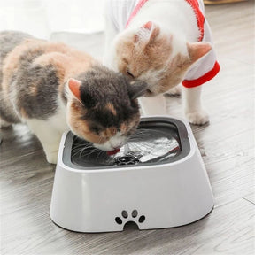 Bebedouro Flutuante Antirespingo para Pets | Para Cães e Gatos de Todos os Tamanhos | Mantém a Boca Seca e Evita Respingos Durante a Hidratação | Design Inteligente com Tigela Flutuante