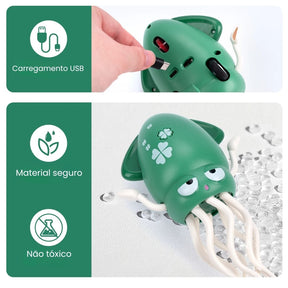 Polvinho Dançarino Interativo para Pets – Brinquedo com Luzes, Música e Movimento Automático
