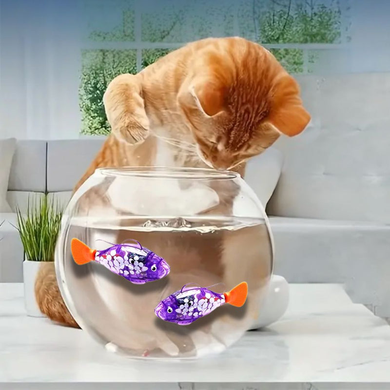 Peixe Elétrico com Movimento para Gatos - Brinquedo Interativo que Estimula e Reduz o Tédio