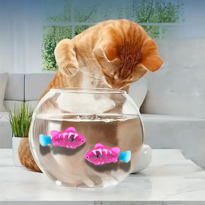 Peixe Elétrico com Movimento para Gatos - Brinquedo Interativo que Estimula e Reduz o Tédio