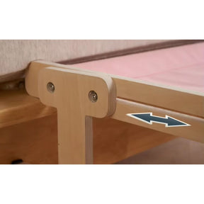 Rede Suspensa de Madeira para Gatos | Para Gatos de Todas as Idades | Oferece Conforto e Descanso Elevado | Design Durável com Lona de Algodão Lavável