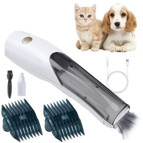 PetTrim Lux™ — Aparador Elétrico Premium com Coletor de Pelos