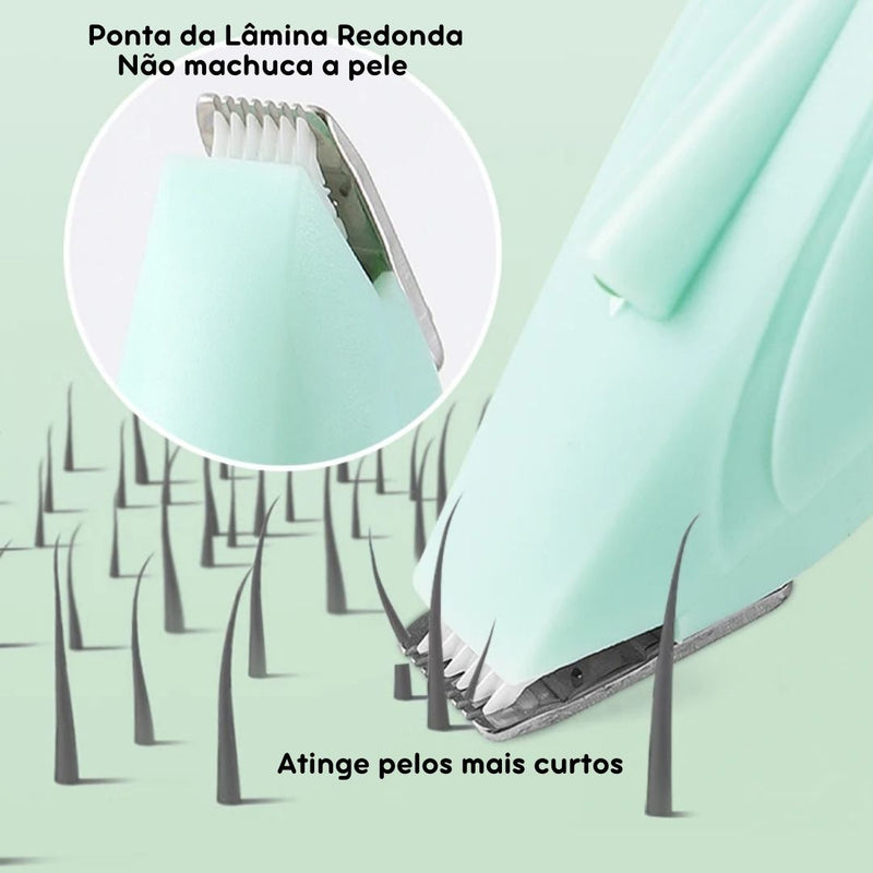 Aparador Elétrico de Pelos para Pets – Tosador Silencioso para Cuidar da Pelagem com Precisão e Conforto