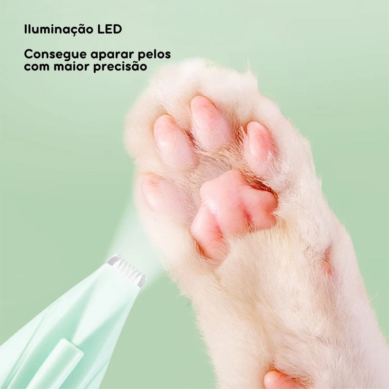 Aparador Elétrico de Pelos para Pets – Tosador Silencioso para Cuidar da Pelagem com Precisão e Conforto