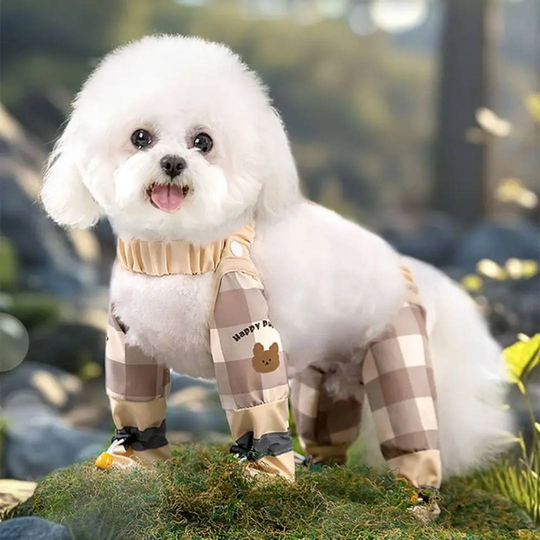 PetGuard RainSuit™ — Macacão Impermeável Refletivo para Passeios com Pets