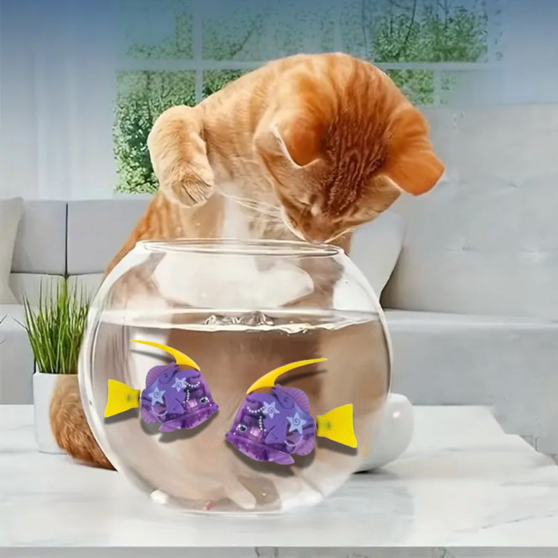 Peixe Elétrico com Movimento para Gatos - Brinquedo Interativo que Estimula e Reduz o Tédio