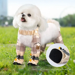 PetGuard RainSuit™ — Macacão Impermeável Refletivo para Passeios com Pets