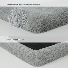 Cama Ortopédica de Pelúcia para Cães – Conforto e Alívio da Dor VELÚ PET
