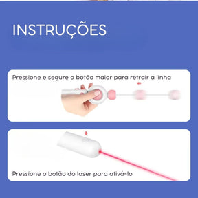Varinha Interativa com Pena e Catnip para Gatos | Para Gatos de Todas as Idades | Estimula a Atividade Física e a Diversão Autônoma | Design com Movimento por Gravidade e Sino Atrativo