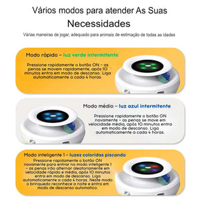 Brinquedo Interativo Esconde-Esconde para Gatos – Estímulo Mental e Diversão com Movimento Automático