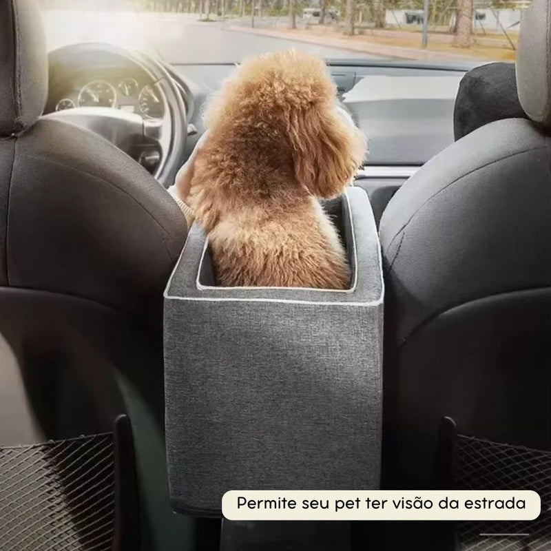 Cadeira de Carro para Gatos e Cachorros | Para Transporte Seguro e Confortável | Protege Seu Pet Durante Viagens | Design Ergonômico e Acolchoado