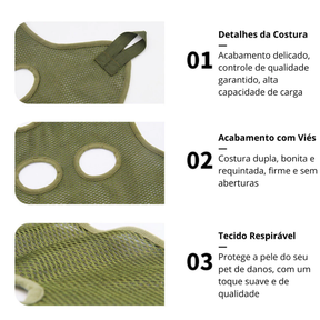 Rede de Contenção para Gatos e Cachorros – Ideal para Corte de Unhas, Banho e Tosa, com Proteção Anti-Arranhões e Mordidas